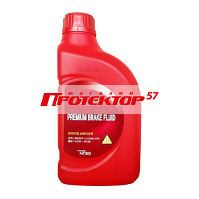 Жидкость тормозная Hyundai/Kia Brake Fluid DOT3 1 л