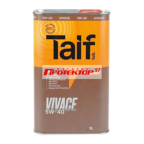 Масло моторное TAIF VIVACE 5W40 Синтетическое 1л