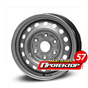 Диск 6.5x16 6x130 ET62 D84.1 KFZ 9488 Серебристый