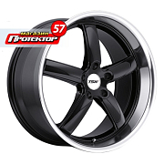 Диск 8x17 5x112 ET45 D72 TSW Stowe Gloss Black Mirror Lip
