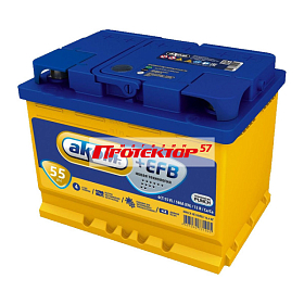 Аккумулятор АКОМ +EFB 55 А/ч R+ Обратная EN580А 242x175x190 Стандартные