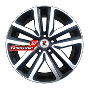 Диск 7.5x18 5x112 ET51 D66.6 RepliKey RK95057 BKF