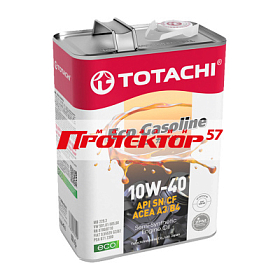TOTACHI Eco Gasoline 10W40 A3/A4/B3/B4 CF/SN полусинтетическое 4л