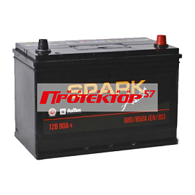 Аккумулятор Spark 90 А/ч R+ обратная EN680A 306x175x225 Выносные