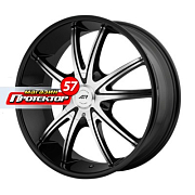 Диск 8x18 5x114.3 ET38 D72.62 American Racing AR897 Black/Machined