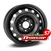 Диск 6x15 4x100 ET40 D60 Magnetto 15002 Black