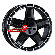 Диск 9x20 5x130 ET25 D84.1 MAK Trek Gloss Black Mirror Ring