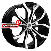 Диск 7.5x17 5x108 ET40 D73 Lexani Lust Black/Machined