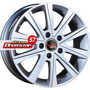 Диск 7x17 5x112 ET43 D57.1 Replica LA VW28 Sil