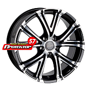 Диск 7.5x17 5x108 ET45 D72.6 Oxigin 15 Vtwo black full polish