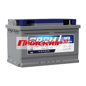 Аккумулятор CROM 75 А/ч R+ Обратная EN720A 278x175x190 Стандартные