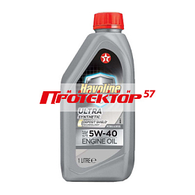 TEXACO Havoline Ultra 5W40 SN/CF A3/B4 Синтетическое 1л