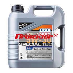 LIQUI MOLY Leichtlauf Special LL 5W30 SL A3/B4 синтетическое 4л