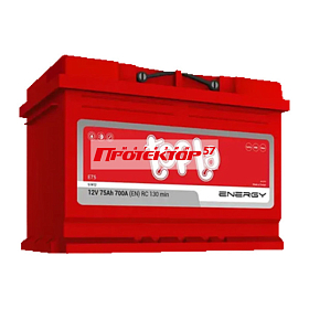 Аккумулятор TOPLA ENERGY 75 А/ч R+ обратная EN700A 278x175x190 Стандартные