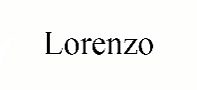 Lorenzo