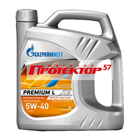 Gazpromneft Premium L 5W40 полусинтетическое 4л