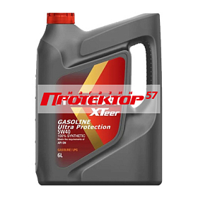 Hyundai Xteer Gasoline Ultra Protection 5W40 SN+/SP синтетическое 6л