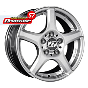 Диск 6.5x15 5x100 ET35 D63.3 MSW 14 Full Silver