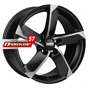 Диск 7x16 5x100 ET35 D67.2 Fondmetal 7900 Matt Black Polished
