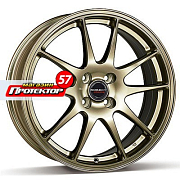 Диск 7x17 5x100 ET38 D57.1 BORBET RS Bronze matt