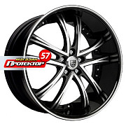 Диск 8.5x20 5x112 ET35 D74.1 Lexani LSS55 Black/Machined