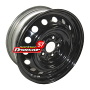 Диск 5.5x14 4x98 ET35 D58.6 Ganz Штамп Black