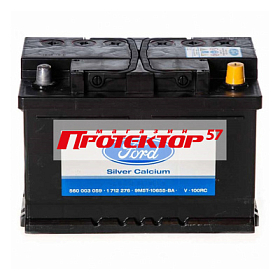 Аккумулятор FORD Standart 60 А/ч R+ обратная EN540A 175x175x242 Стандартные