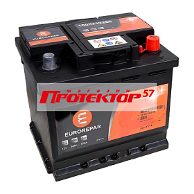 Аккумулятор Eurorepar STANDARD 52 А/ч R+ обратная EN470А 207x175x190 Стандартные