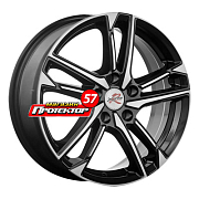 Диск 6.5x17 5x114.3 ET37 D66.5 X-trikeRST R197 BK/FP