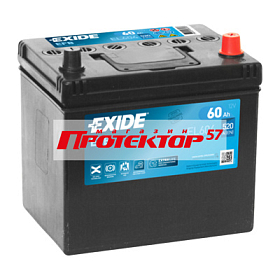 Аккумулятор EXIDE EL604 60 А/ч R+ Обратная EN520А 230x170x200 Выносные