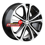Диск 7x17 5x112 ET45 D66.6 X-trike X-113M BKM/FP