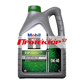 MOBIL 1 ESP X4 0W40 Синтетическое 5л
