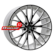 Диск 9.5x19 5x120 ET45 D78.1 Eta Beta Piuma C White Shin Black Face