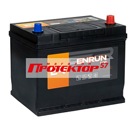 Аккумулятор ENRUN 75 А/ч R+ обратная EN740A 261x175x220 Выносные