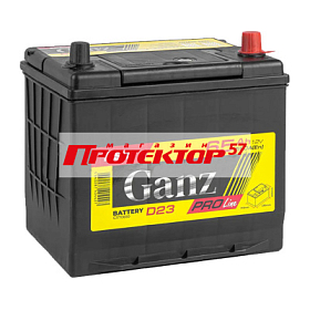 Аккумулятор GANZ PRO-Line JIS 65 А/ч R+ обратная EN590A 230x173x220 Стандартные