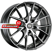 Диск 8x19 5x108 ET45 D73.1 MSW 25 Matt Titanium Full Polished