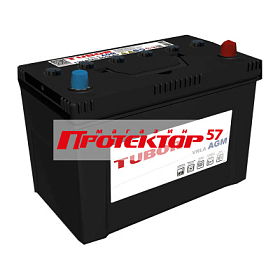 Аккумулятор TUBOR AGM 85 А/ч R+ обратная EN750A 305x171x222 Стандартные