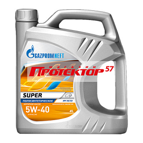 Gazpromneft Super 5W40 CD/SG полусинтетическое 4л