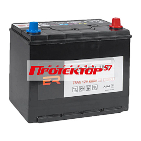 Аккумулятор ENRUN JIS Standart 75 А/ч R+ Обратная EN680А 261x175x225 Стандартные