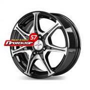 Диск 6x14 4x114.3 ET35 D67.1 X-trike X-110 BK/FP