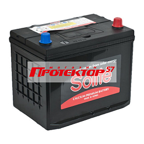 Аккумулятор SOLITE 85 А/ч R+ обратная EN650A 260x172x225 Выносные