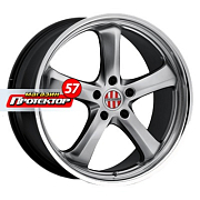 Диск 10x20 5x130 ET50 D71 Victor Turismo Hyper Silver Mirror Cut Lip