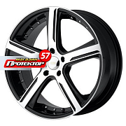 Диск 8x18 5x114.3 ET42 D66 Diamo DI37 Black/Machined