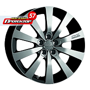 Диск 7.5x17 5x112 ET35 D75 OZ Racing Michelangelo 10 Crystal Titanium
