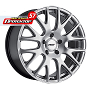Диск 8x18 5x108 ET40 D72 TSW Mugello Hyper Silver