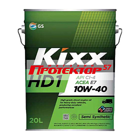 KIXX HD1 10W40 CI-4/SL E7 синтетическое 20л