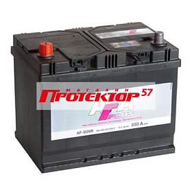 Аккумулятор AFA Plus 68 А/ч L+ прямая EN550A 261x175x220 Выносные