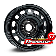 Диск 5.5x14 4x100 ET49 D56.6 Kronprinz OP 514018 Black