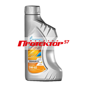 Gazpromneft Motor Oil Premium C3 5W40 синтетическое 1л