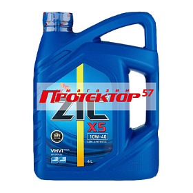 ZIC X5 Diesel 10W40 CI-4 полусинтетическое 4л
